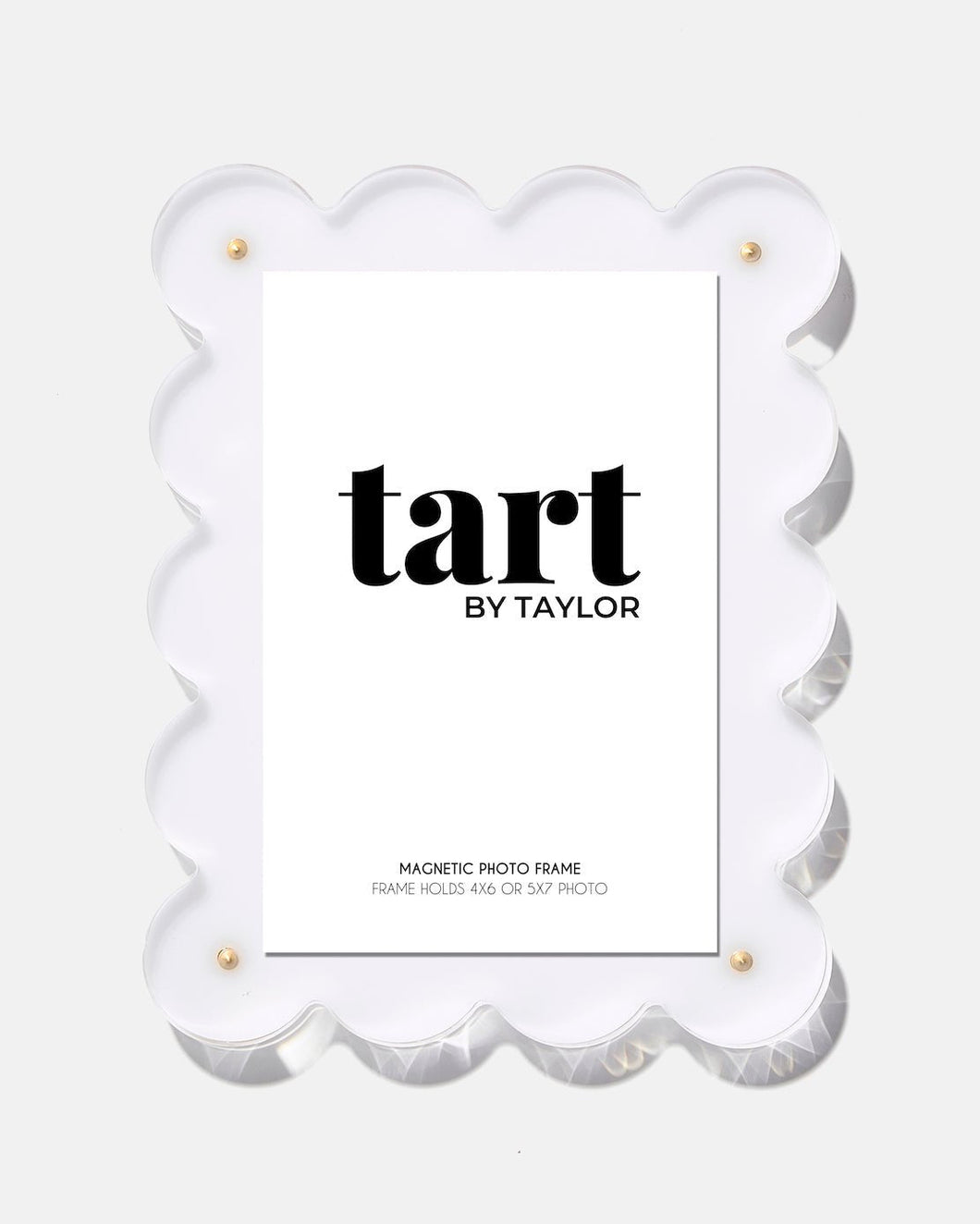 Acrylic Picture Frame- White