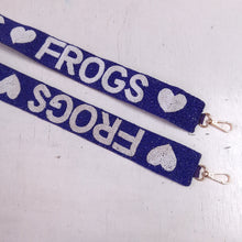 Sequin and Bead Strap- Frogs