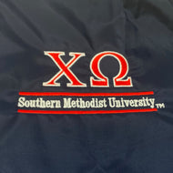 Charles River Rain Jacket - Chi Omega - Southern Methodist University