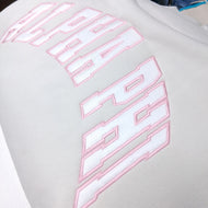 Mock Neck Twill Sweatshirt- Alpha Phi