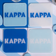 Pop Acrylic Coaster- Kappa Kappa Gamma