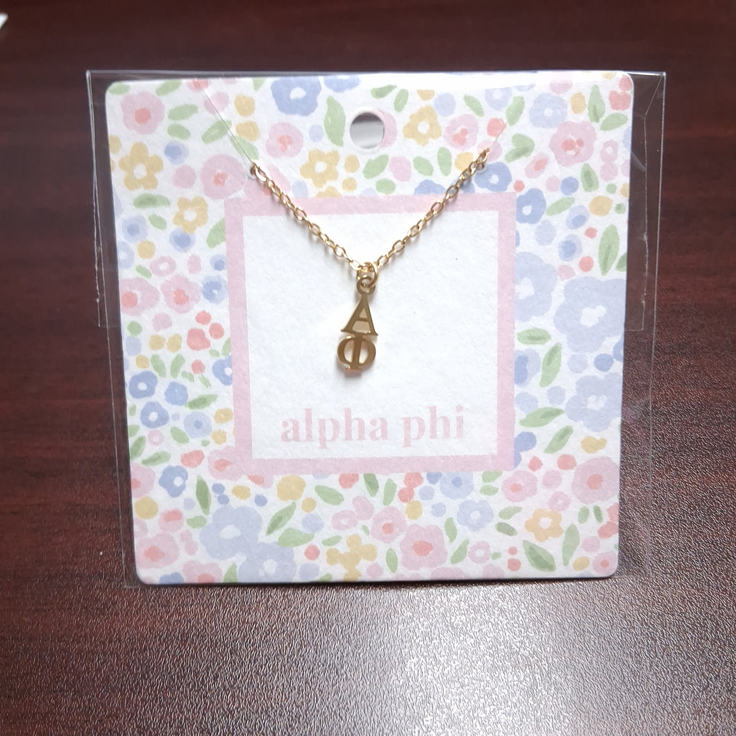 Lavaliere Pendant- Alpha Phi