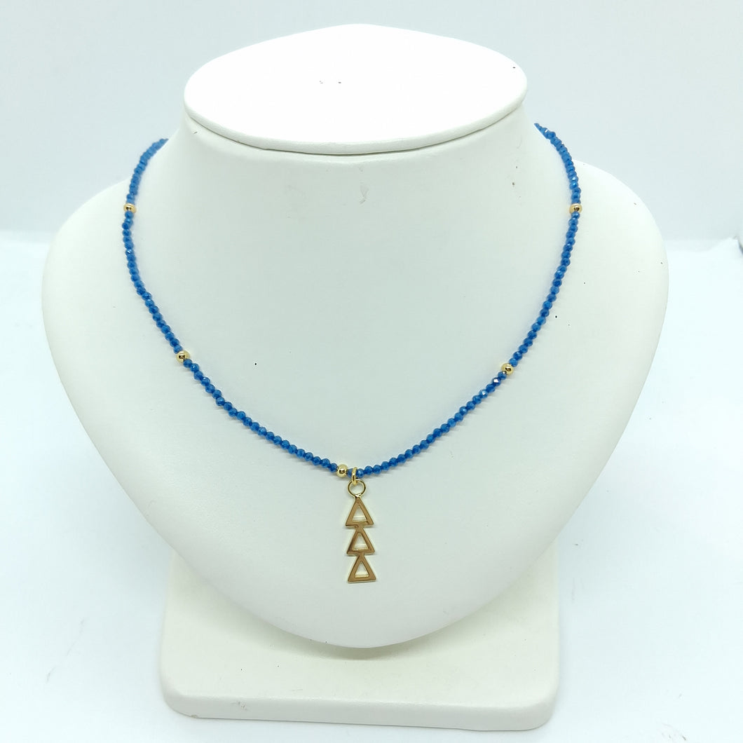 'Gemstone' Necklace- Delta Delta Delta