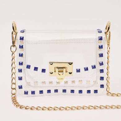 The Jackie Handbag- Blue
