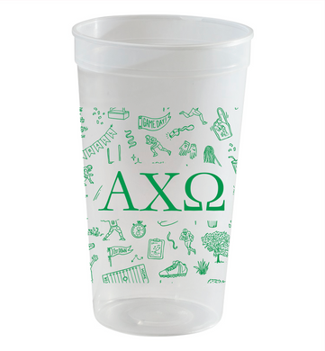 Football Stadium Cup- Alpha Chi Omega