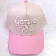 3D Embroidered Hat- Gamma Phi Beta