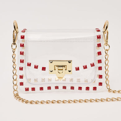 The Jackie Handbag- Red