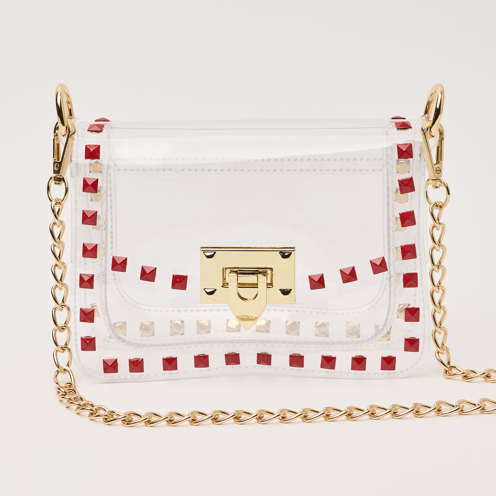The Jackie Handbag- Red