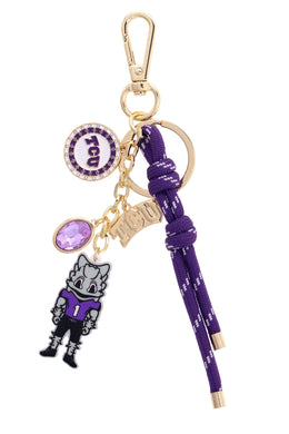 Cluster Bag Charm- TCU