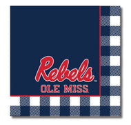 Plaid Napkins- Ole Miss