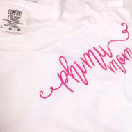 Script Monogram Tshirt- Phi Mu