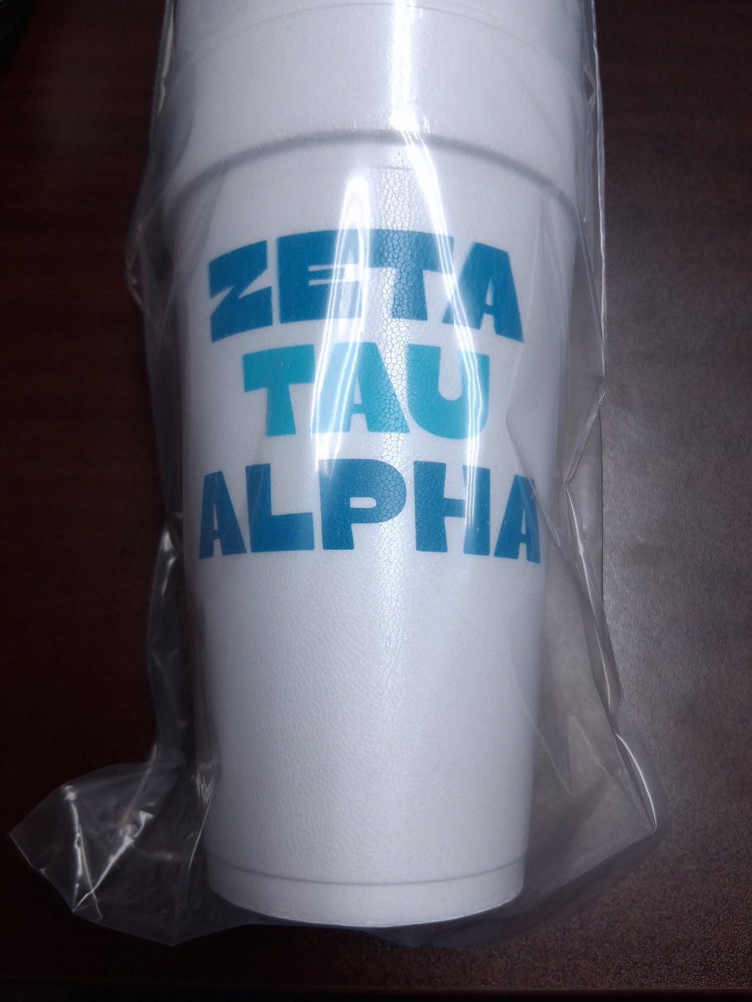 Multi-Color Styrofoam Cups- Zeta Tau Alpha
