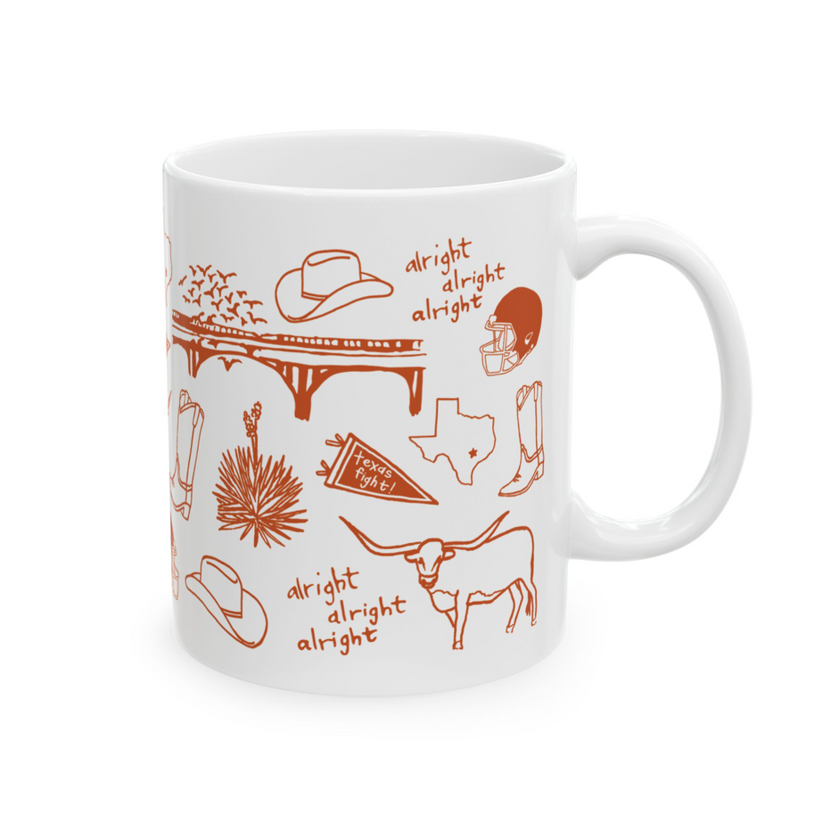 Ceramic Mug- Austin