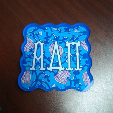 Block Acrylic Coaster- Alpha Delta Pi