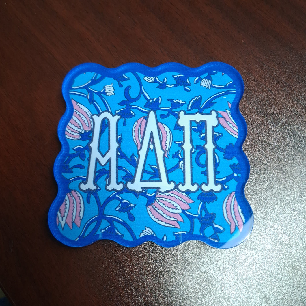 Block Acrylic Coaster- Alpha Delta Pi