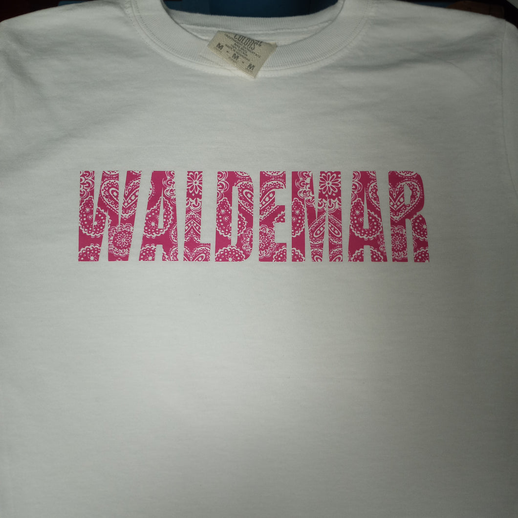 Bandana Print Camp Tee- Waldemar