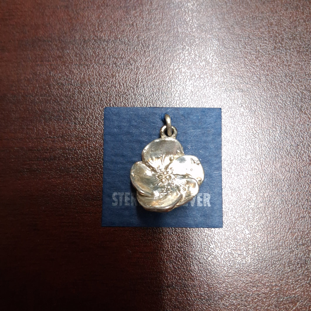 Sterling Silver Pansy