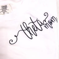 Script Monogram Tshirt- Kappa Alpha Theta Mom