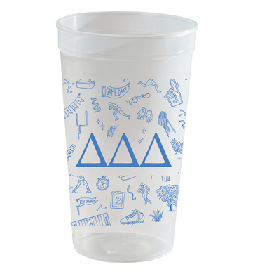 Football Stadium Cup- Delta Delta Delta