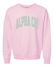 Varsity Crew Sweatshirt- Alpha Chi Omega