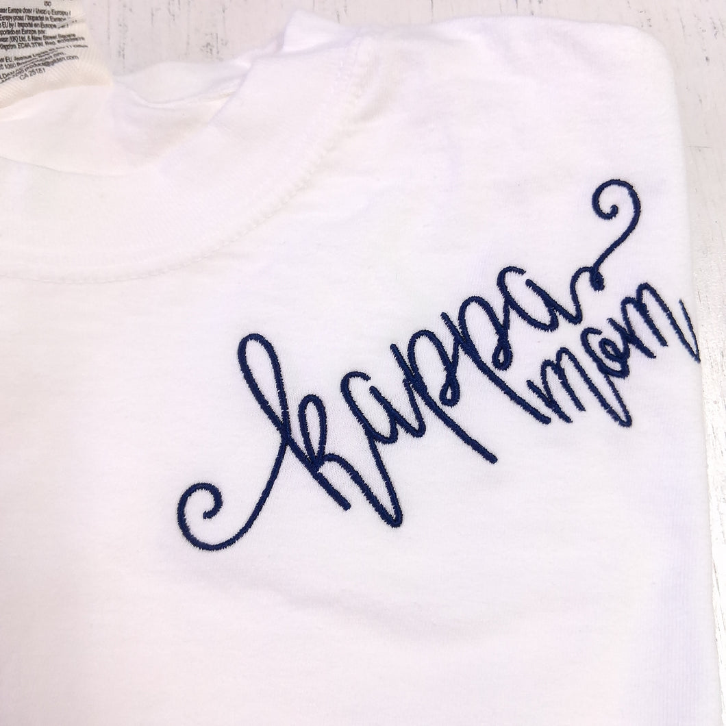 Script Monogram Tshirt- Kappa Kappa Gamma