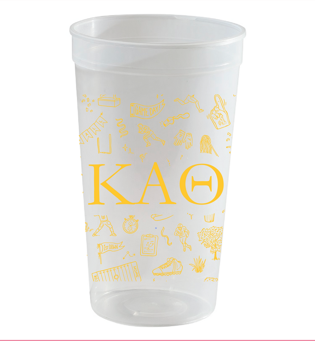 Football Stadium Cup- Kappa Alpha Theta