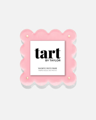 Mini Acrylic Picture Frame- Light Pink