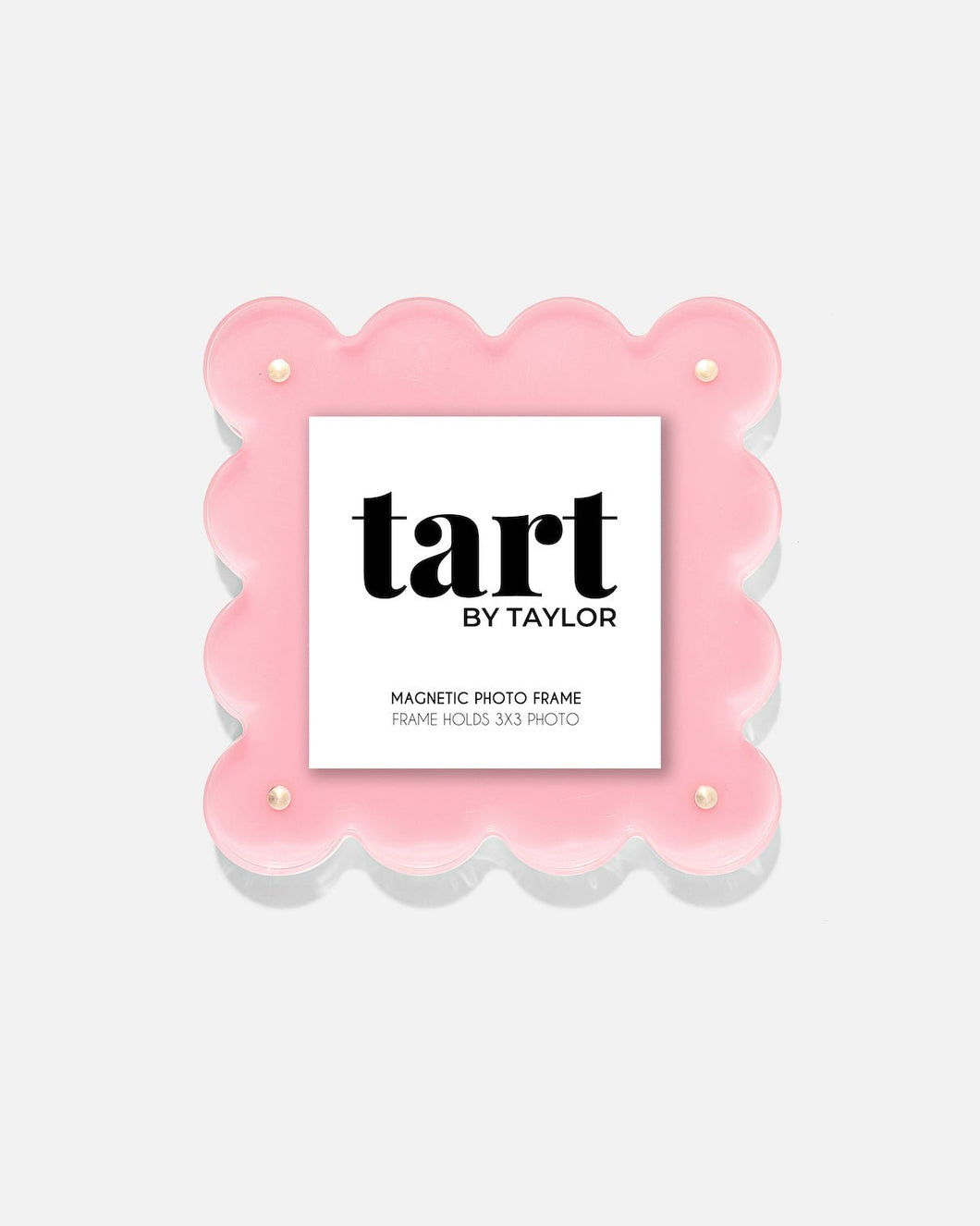 Mini Acrylic Picture Frame- Light Pink