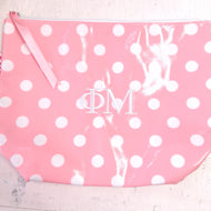 Coated Cosmetic Bag- Phi Mu