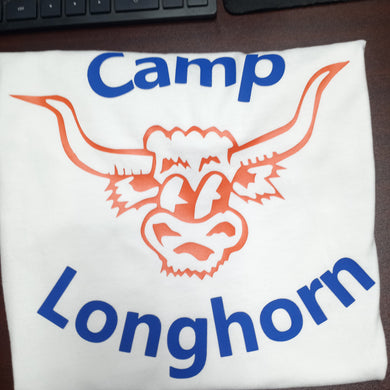 Logo Camp Tee- Longhorn