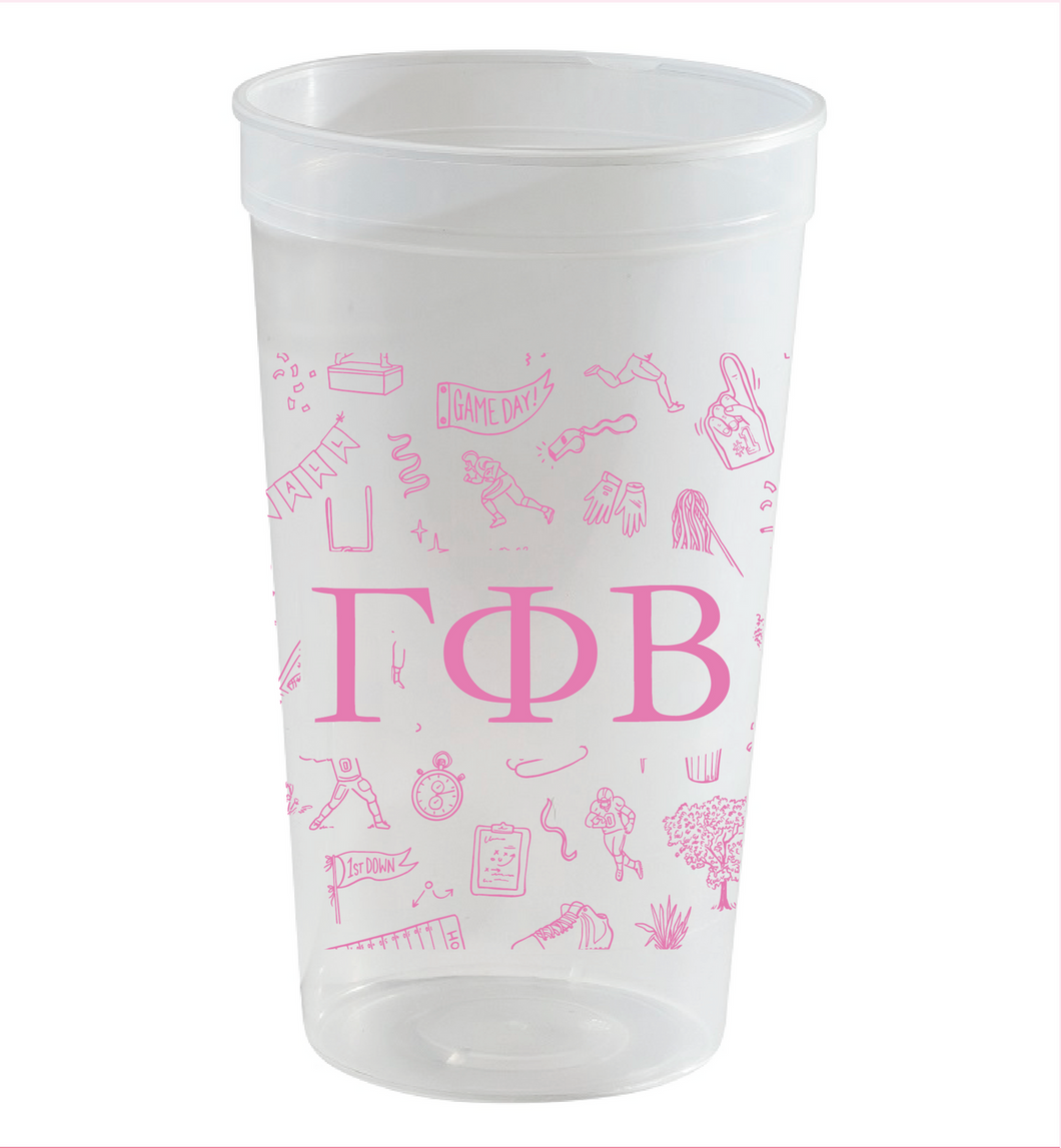 Football Stadium Cup- Gamma Phi Beta