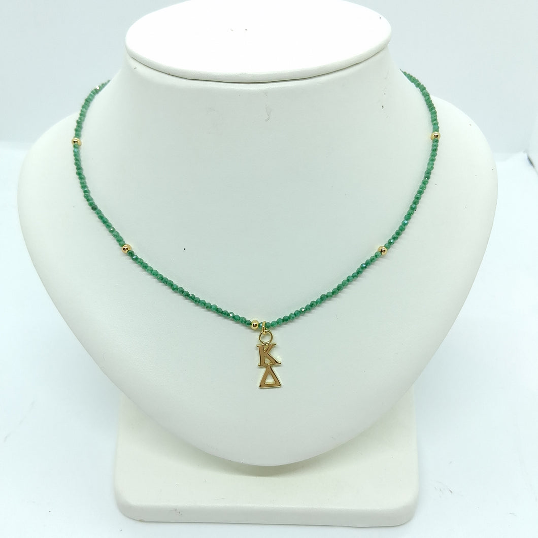 'Gemstone' Necklace- Kappa Delta
