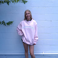 French Terry Mock Neck- Kappa Delta