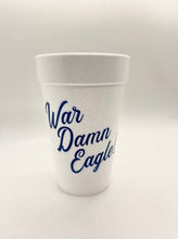 Styrofoam Cups- Auburn War Damn Eagle