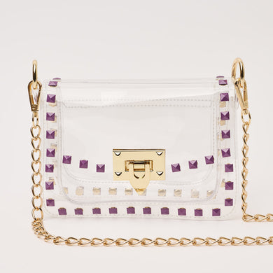 The Jackie Handbag- Purple