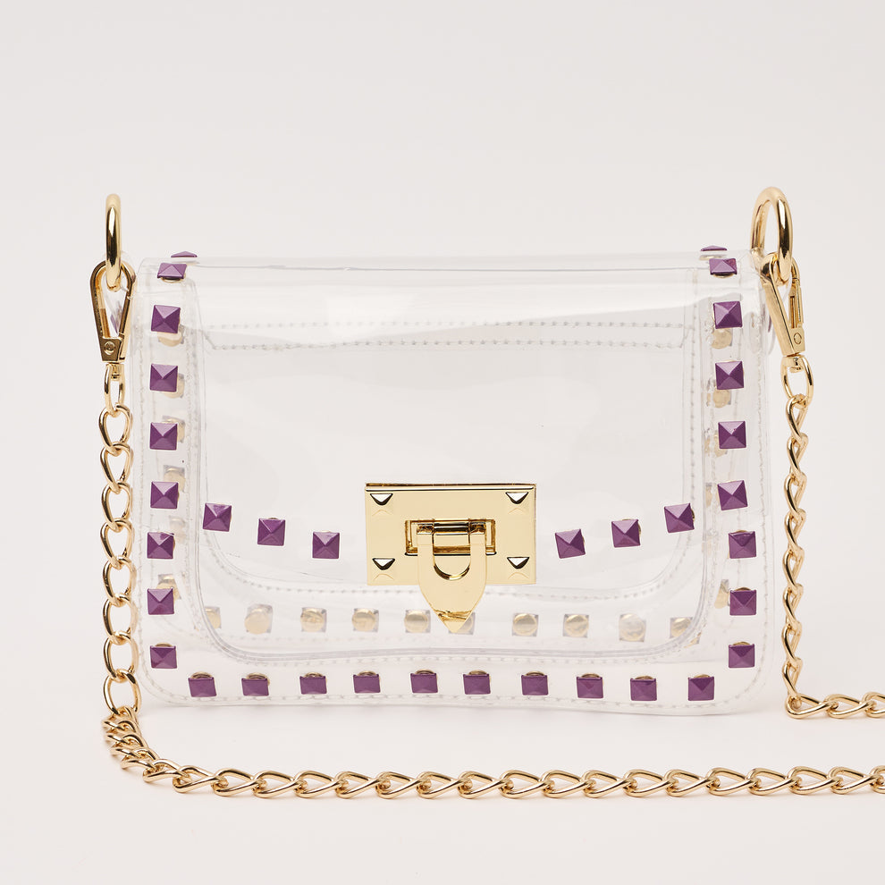 The Jackie Handbag- Purple