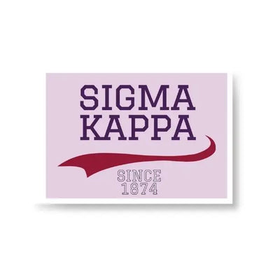 Peel and Stick Patch-Sigma Kappa