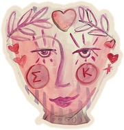 Fancy Sister Decal- Sigma Kappa