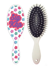 Floral Hairbrush- Sigma Kappa
