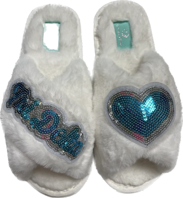 Glam Slippers-Tri Delta