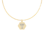 Paperclip Design Necklace- Texas Tech