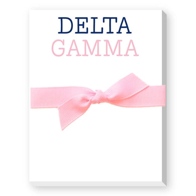 Typewriter Mini Notepad- Delta Gamma