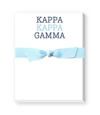 Typewriter Mini Notepad- Kappa Kappa Gamma