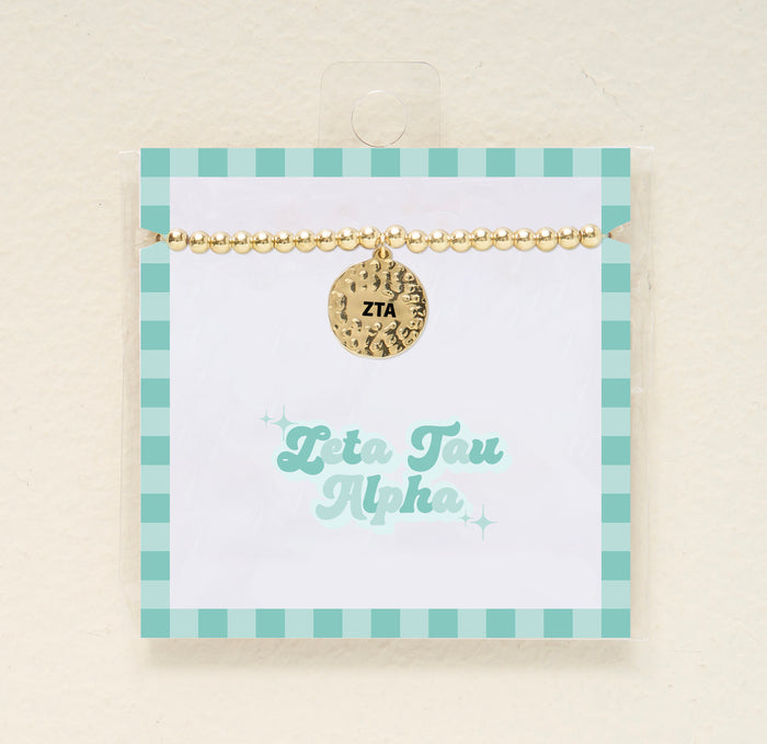 Charm Bracelet- Zeta Tau Alpha