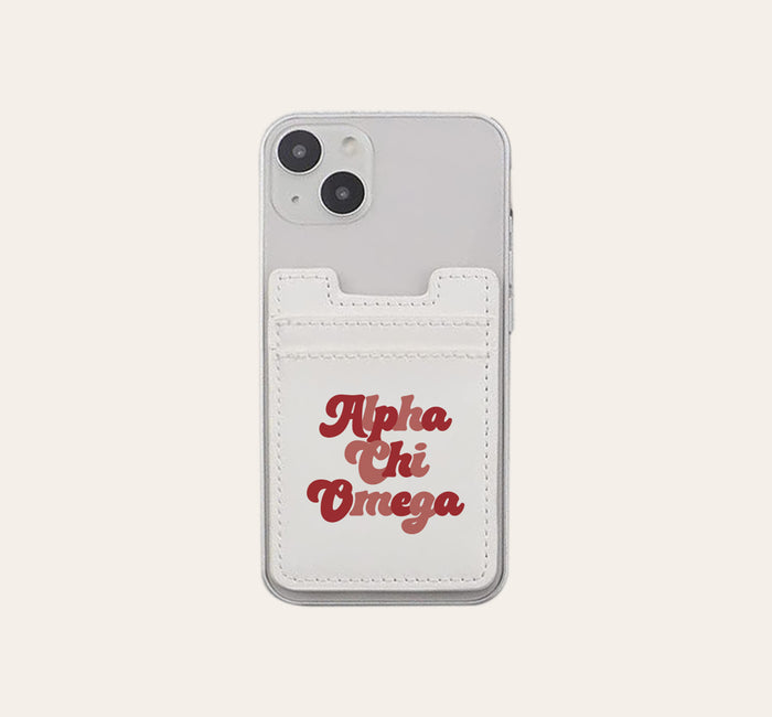 Phone Wallet- Alpha Chi Omega