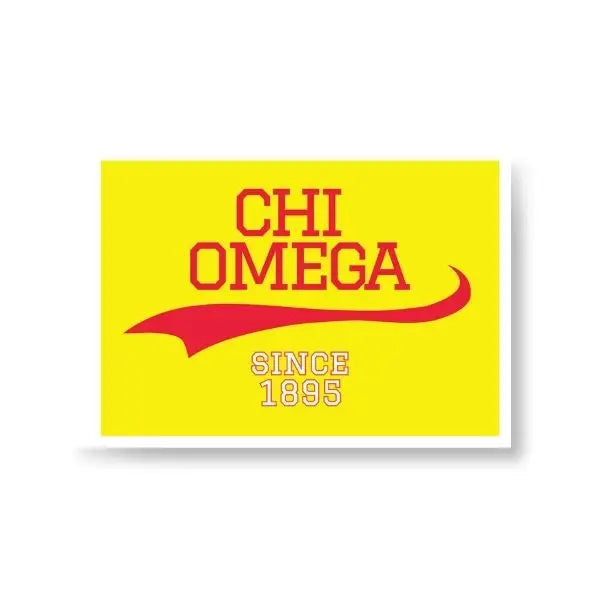 Peel and Stick Patch-Chi Omega