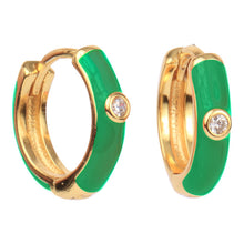 Huggie Hoops Earrings- Kappa Delta