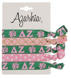 Hair Tie Pack - Delta Zeta