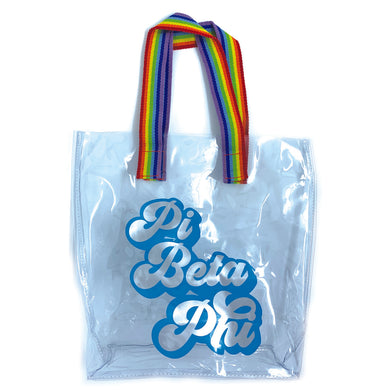 Retro Vinyl Tote - Pi Beta Phi