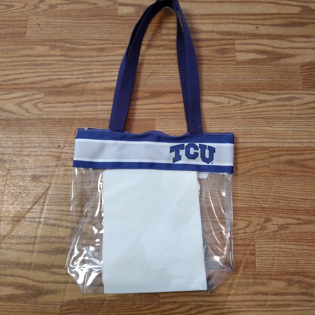 TCU Game Day Bag with Gray Stripe